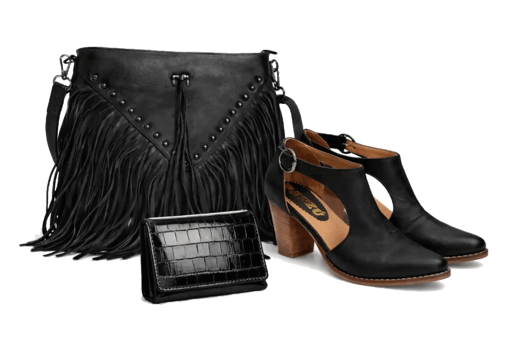 Cartera Zapatos Negro moda femenina online