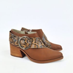 zapatos taimana terracota con print