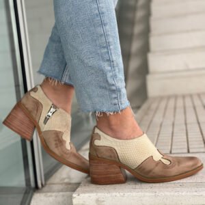 botineta tex combinada vonna